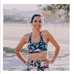 SPEED FEED NURSING SPORTS BRA - BLOOM